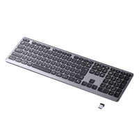 サンワサプライ Bluetooth＋2.4Gコンボキーボード SKB-WBT41BK の通販