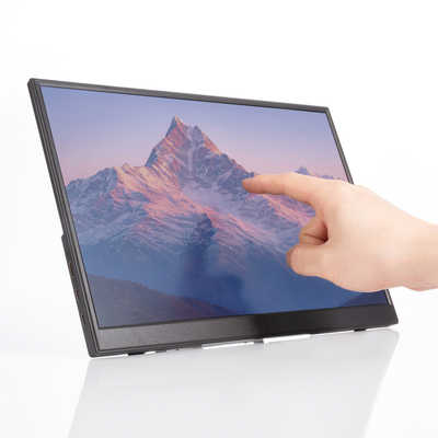 サンワサプライ タッチパネル搭載モバイルモニター(14インチ) DP-08 の