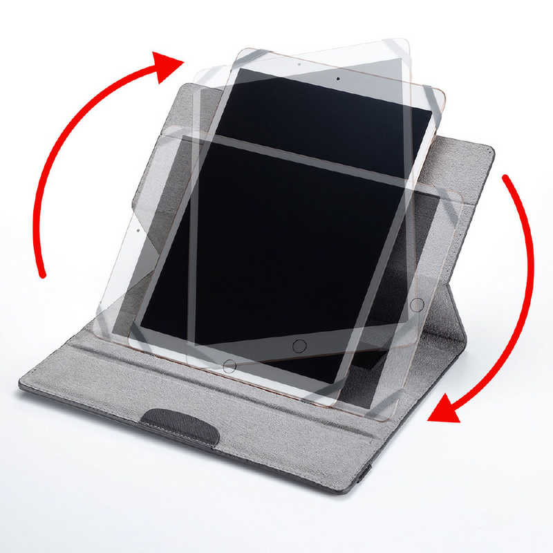 サンワサプライ サンワサプライ 汎用タブレットケース(10インチ･回転スタンド) PDA-TABKA10BK PDA-TABKA10BK