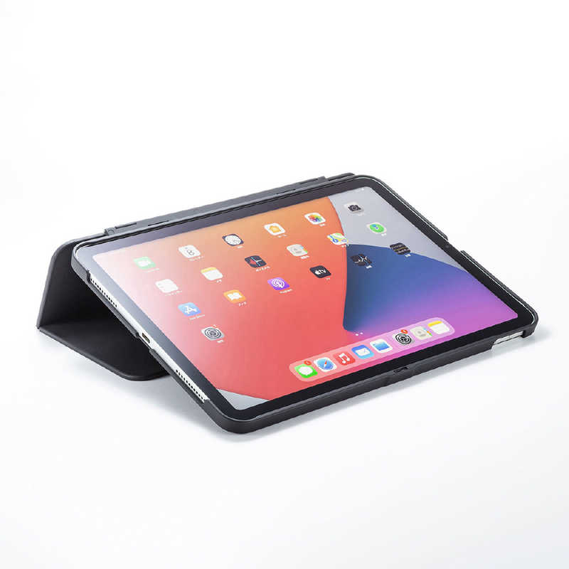サンワサプライ サンワサプライ 10.9インチ iPad Air(第4世代)､11インチ iPad Pro(第2/1世代)用 ハードケース スタンドタイプ ブラック PDA-IPAD1704BK PDA-IPAD1704BK