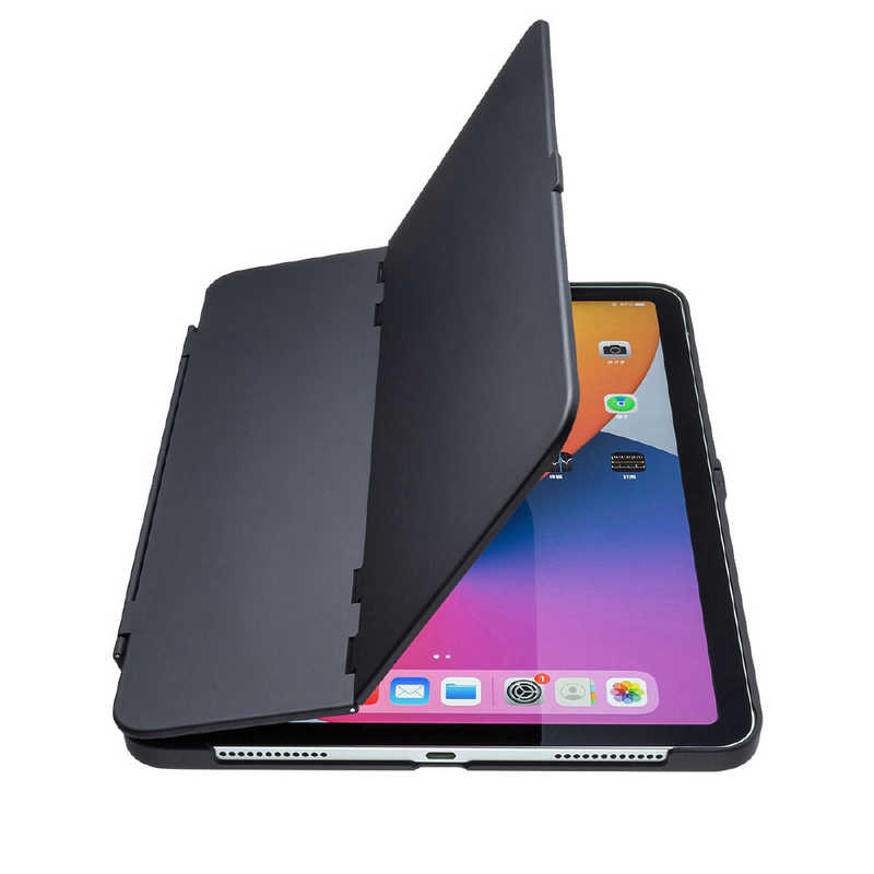 サンワサプライ サンワサプライ 10.9インチ iPad Air(第4世代)､11インチ iPad Pro(第2/1世代)用 ハードケース スタンドタイプ ブラック PDA-IPAD1704BK PDA-IPAD1704BK