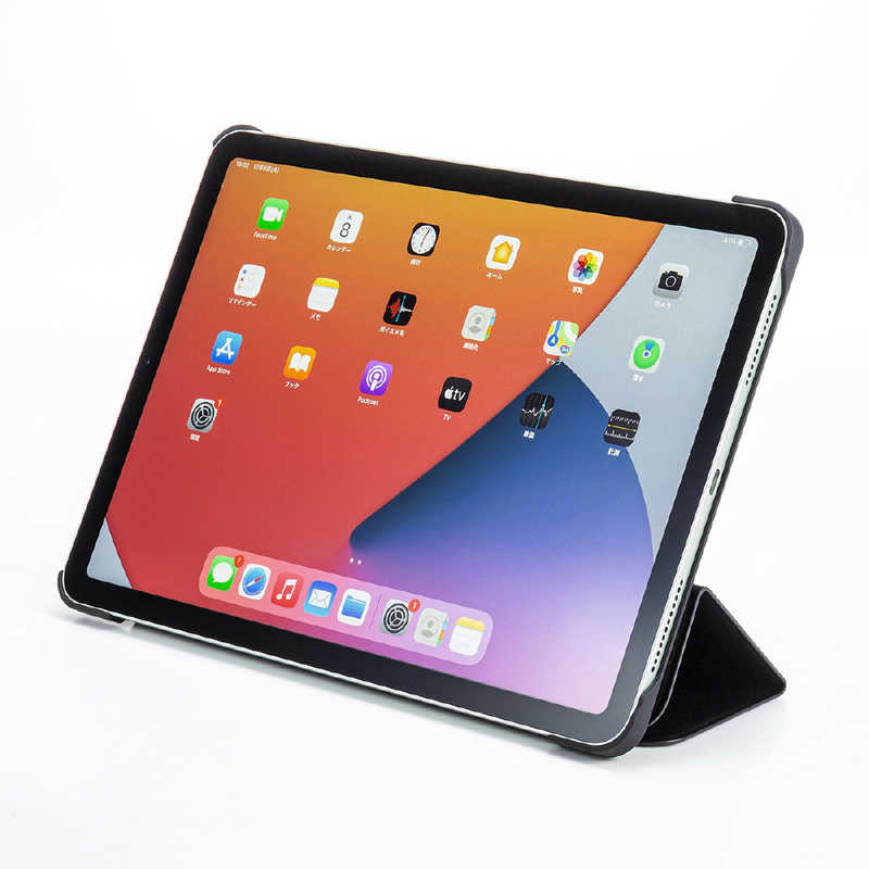 サンワサプライ サンワサプライ 10.9インチ iPad Air(第4世代)､11インチ iPad Pro(第2/1世代)用 ソフトレザーケース ブラック PDA-IPAD1707BK PDA-IPAD1707BK