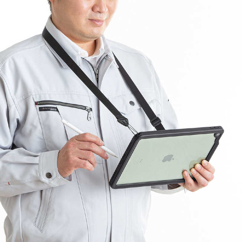 サンワサプライ サンワサプライ 10.9インチ iPad Air(第4世代)用 耐衝撃防水ケース PDA-IPAD1716 PDA-IPAD1716