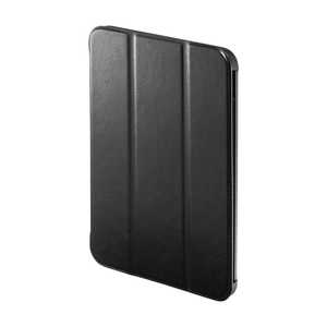 サンワサプライ iPad mini 2021 ソフトレザーケース　ブラック PDA-IPAD1807BK