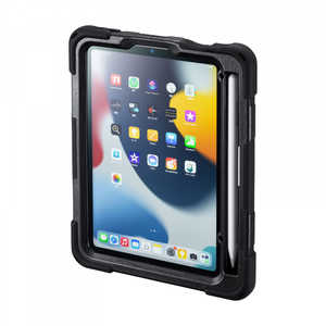 サンワサプライ iPad mini耐衝撃ケース（ハンドル、スタンド、ショルダーベルト付き） PDA-IPAD1817BK