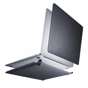 サンワサプライ MacBook用シェルカバー（カーボン柄） IN-CMACA1306CB