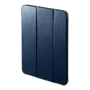 サンワサプライ iPad10.9インチ ソフトレザーケース(ネイビー) PDA-IPAD1907NV