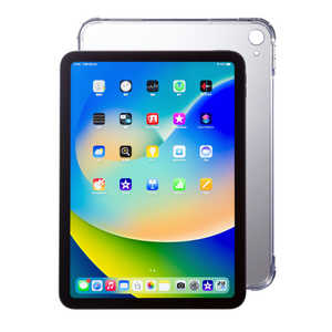 サンワサプライ 第10世代iPad 10.9インチ用クリアハードケース PDAIPAD1902CL