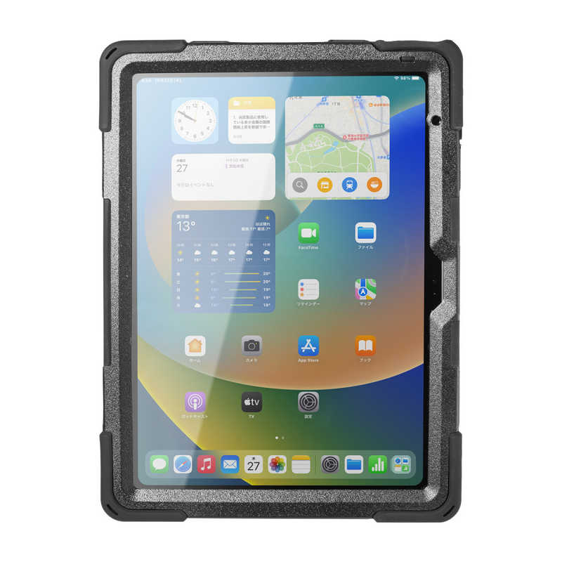 サンワサプライ サンワサプライ iPad10.9インチ用前面保護フィルター付耐衝撃ケース PDA-IPAD1920BK PDA-IPAD1920BK