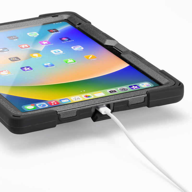 サンワサプライ サンワサプライ iPad10.9インチ用前面保護フィルター付耐衝撃ケース PDA-IPAD1920BK PDA-IPAD1920BK