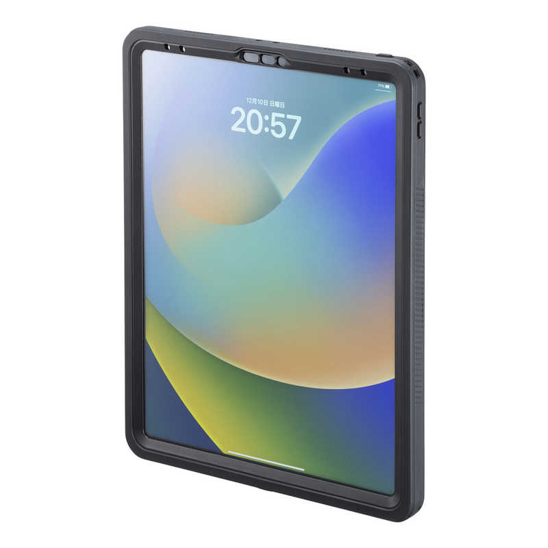 サンワサプライ サンワサプライ Apple iPad 12.9インチ用耐衝撃防水ケース PDA-IPAD2016 PDA-IPAD2016