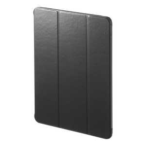 サンワサプライ iPad Pro 13インチ(M4/2024)用合成皮革ケース(ブラック) PDA-IPAD2007BK