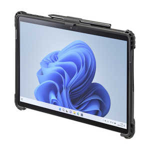 サンワサプライ Surface Pro 第11世代/10/9用耐衝撃ケース(ショルダーベルト付き) PDA-SF12BK サンワサプライ Surface Pro 第11世代/10/9用耐衝撃ケース(ショルダーベルト付き) PDA-SF12BK