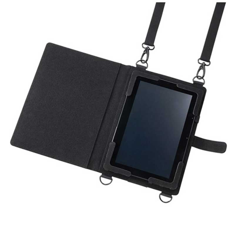 サンワサプライ サンワサプライ 12.5インチタブレット対応[横幅 300~327mm] ショルダーベルト付きケース PDA-TAB12 ブラック  PDA-TAB12 ブラック 
