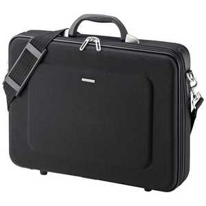 サンワサプライ ノートPC対応[15.6インチワイド]セミハードパソコンケース ブラック BAG-EVA6BKN