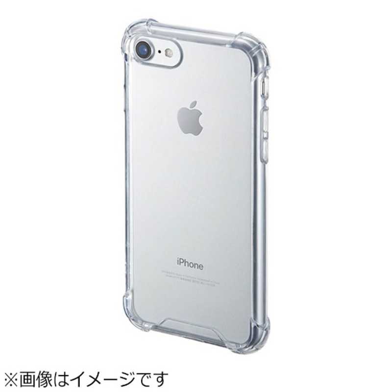 サンワサプライ サンワサプライ iPhone 7用 耐衝撃ケース クリア PDA-IPH013CL PDA-IPH013CL