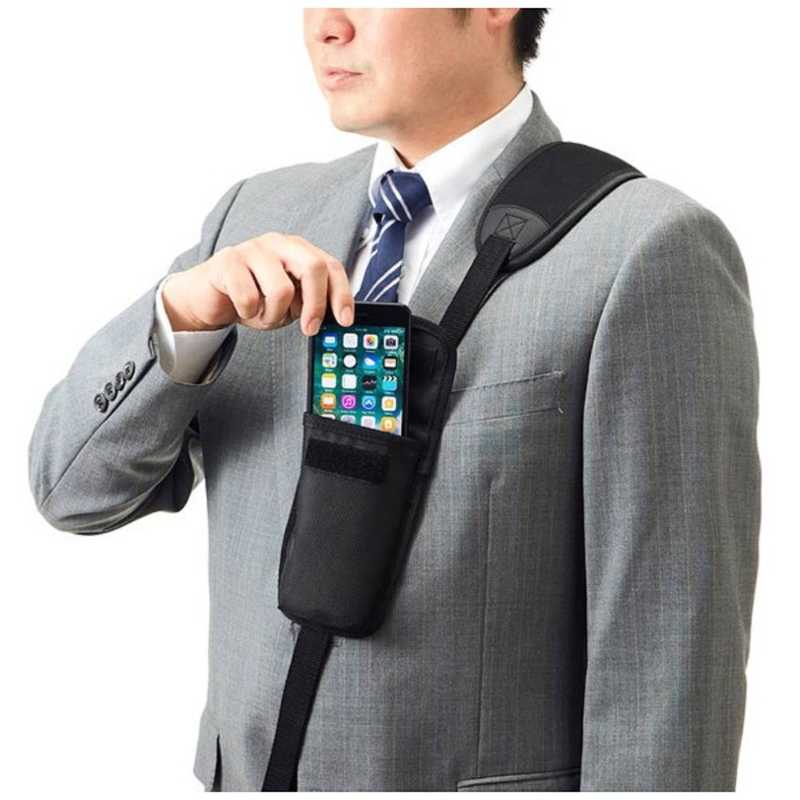 サンワサプライ サンワサプライ 10.1インチ タブレット用 ショルダーベルト&ハンドホルダー PDA-TABH8BK PDA-TABH8BK