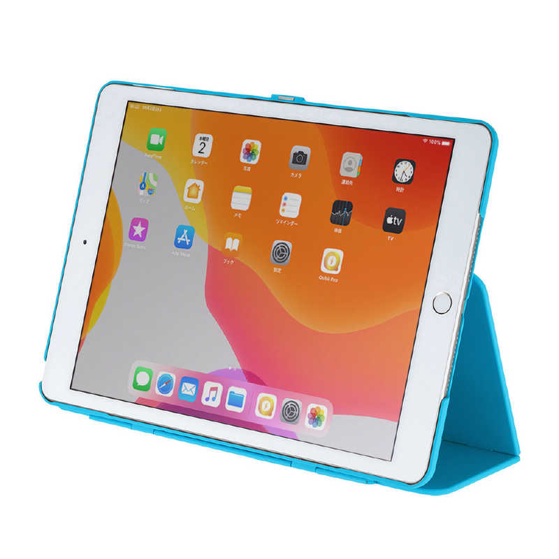 サンワサプライ サンワサプライ iPad 10.2インチ ハードケース(スタンドタイプ･ブルー) PDA-IPAD1604BL PDA-IPAD1604BL