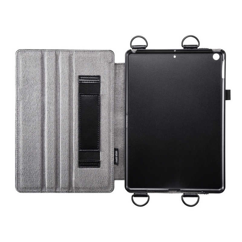サンワサプライ サンワサプライ iPad 10.2インチ スタンド機能付きショルダーベルトケース PDA-IPAD1612BK PDA-IPAD1612BK