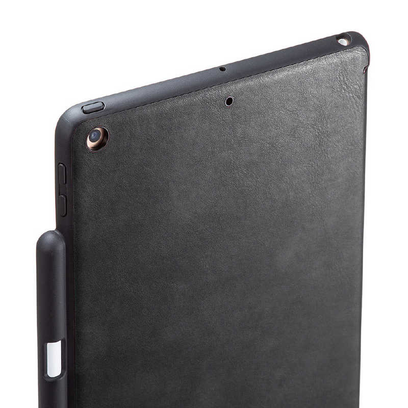 サンワサプライ サンワサプライ iPad 10.2インチ Apple Pencil収納ポケット付きケース ブラック PDA-IPAD1614BK PDA-IPAD1614BK