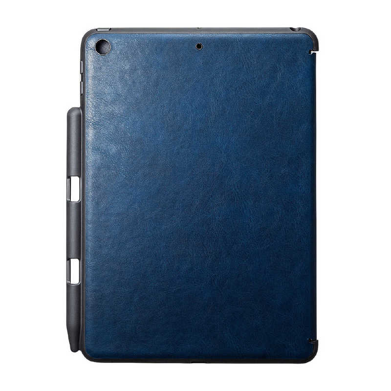 サンワサプライ サンワサプライ iPad 10.2インチ Apple Pencil収納ポケット付きケース ブルー PDA-IPAD1614BL PDA-IPAD1614BL