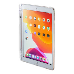 サンワサプライ iPad 10.2インチ Apple Pencil収納ポケット付きクリアカバー PDA-IPAD1618CL サンワサプライ iPad 10.2インチ Apple Pencil収納ポケット付きクリアカバー PDA-IPAD1618CL