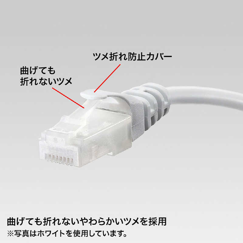 サンワサプライ サンワサプライ LANケーブル オレンジ [7m /カテゴリー5e /スタンダード] LA-Y5TS-07D LA-Y5TS-07D