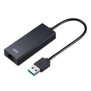 サンワサプライ USB3.2-LAN変換アダプタ(2.5Gbps対応) USB-CVLAN5BK サンワサプライ USB3.2-LAN変換アダプタ(2.5Gbps対応) USB-CVLAN5BK