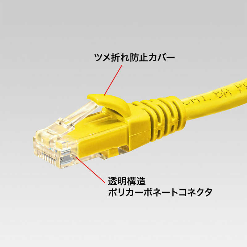 サンワサプライ サンワサプライ カテゴリ6Aより線LANケーブル KB-T6AY-005Y KB-T6AY-005Y