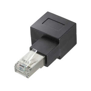 サンワサプライ RJ-45L型変換アダプタ(右出し カテゴリ6A STP) ADTRJ6ALR サンワサプライ RJ-45L型変換アダプタ(右出し カテゴリ6A STP) ADTRJ6ALR