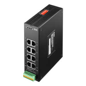 サンワサプライ 産業用ギガビット対応PoEスイッチングハブ(IEEE802.3bt/8ポート) LAN-GIGAPOEFA84