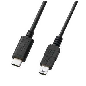 TTvC 1.0m[USB-C  USB miniB]2.0P[u [dE] KU-CMB10 ubN