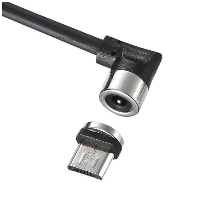 サンワサプライ サンワサプライ タブレット/スマートフォン対応[USB microB] 脱着式アダプタ 充電 L字 0.1m AD-MMG01 (ブラック) AD-MMG01 (ブラック)