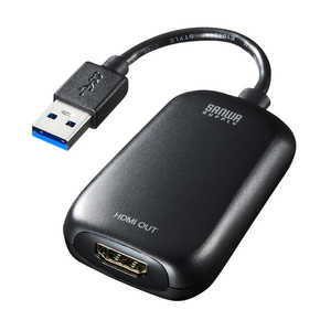 サンワサプライ USB3.0-HDMIディスプレイアダプタ(1080P対応) USB-CVU3HD1