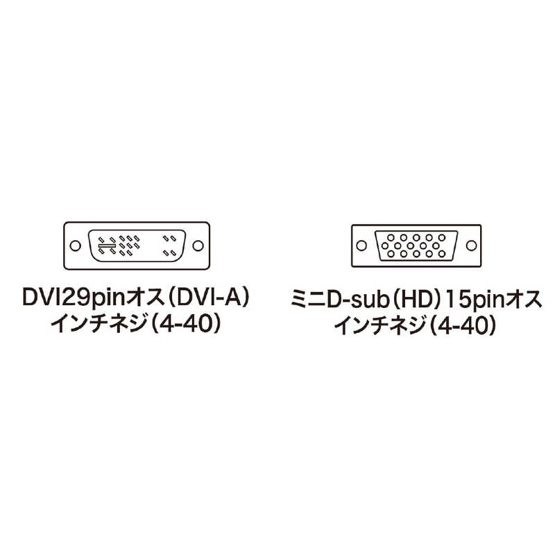 サンワサプライ サンワサプライ DVIケーブル(アナログ) KC-DVI-HD3K3 KC-DVI-HD3K3