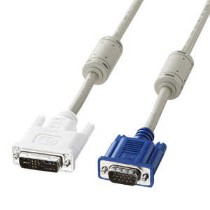 サンワサプライ DVIケーブル(アナログ) KC-DVI-HD5K3 サンワサプライ DVIケーブル(アナログ) KC-DVI-HD5K3