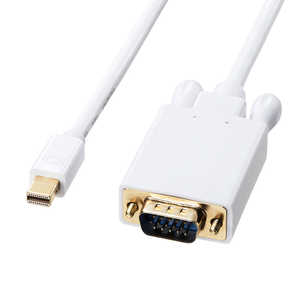 サンワサプライ ミニDisplayPort-VGA変換ケーブル 3m KC-MDPVA30