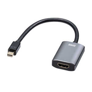 サンワサプライ ミニDisplayPort-HDMI 変換アダプタ HDR対応 AD-MDPHDR01 サンワサプライ ミニDisplayPort-HDMI 変換アダプタ HDR対応 AD-MDPHDR01