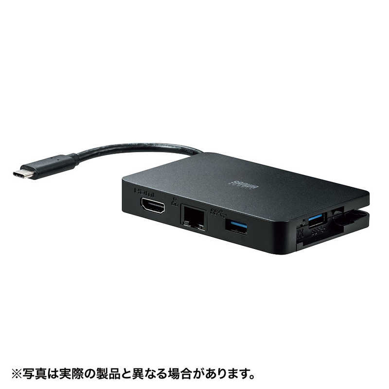 サンワサプライ サンワサプライ USB Type C-マルチ変換アダプタ 4K60Hz PD60W対応 AD-ALCMH60L AD-ALCMH60L