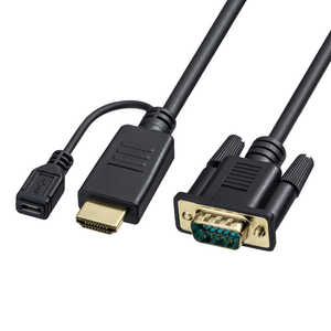 サンワサプライ HDMI-VGA変換ケーブル KM-HD24V10 サンワサプライ HDMI-VGA変換ケーブル KM-HD24V10