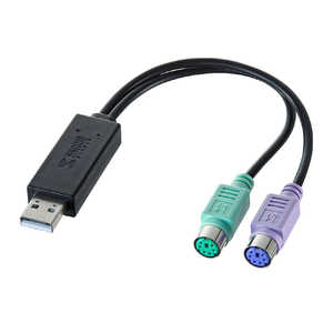 サンワサプライ USB-PS/2変換コンバータ USB-CVPS6 サンワサプライ USB-PS/2変換コンバータ USB-CVPS6