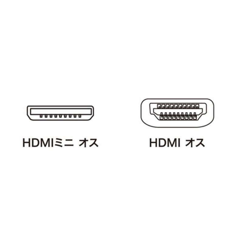 サンワサプライ サンワサプライ イーサネット対応ハイスピードHDMIミニケーブル KM-HD22-20K KM-HD22-20K
