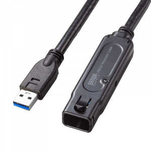 サンワサプライ USB3.2アクティブリピーターケーブル10m(抜け止めロック機構付き) KB-USB-RLK310 サンワサプライ USB3.2アクティブリピーターケーブル10m(抜け止めロック機構付き) KB-USB-RLK310