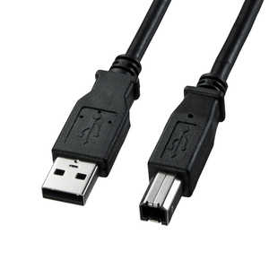 サンワサプライ USB-A ⇔ USB-Bケーブル ［1.5m /USB2.0］ ブラック KU20-15BKK2