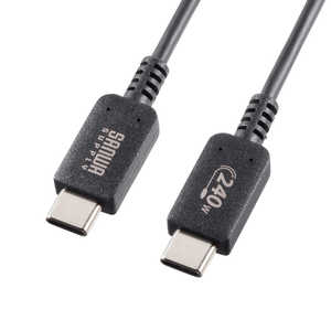 サンワサプライ USB2.0 Type-C PD240W対応 ケーブル KU-CCPE20 サンワサプライ USB2.0 Type-C PD240W対応 ケーブル KU-CCPE20