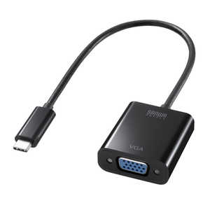 サンワサプライ USB Type C-VGA変換アダプタ AD-ALCV02 サンワサプライ USB Type C-VGA変換アダプタ AD-ALCV02