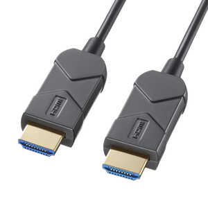 サンワサプライ 8K/60Hz 4K/120Hz対応光ファイバHDMIケーブル KM-HD20-UFB15LP サンワサプライ 8K/60Hz 4K/120Hz対応光ファイバHDMIケーブル KM-HD20-UFB15LP