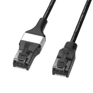 サンワサプライ ブレイクアウェイCAT6A LANケーブル(マグネット、スリム) KB-SL6ABA-02BK サンワサプライ ブレイクアウェイCAT6A LANケーブル(マグネット、スリム) KB-SL6ABA-02BK