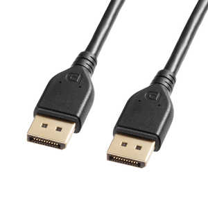 サンワサプライ DisplayPort ver2.1 ケーブル 1m(DP40) KC-DP4010 サンワサプライ DisplayPort ver2.1 ケーブル 1m(DP40) KC-DP4010