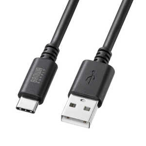 サンワサプライ USB 2.0 Type-Cケーブル(C-A・3m・ブラック) KU-CA30BK サンワサプライ USB 2.0 Type-Cケーブル(C-A・3m・ブラック) KU-CA30BK